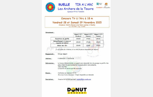 2x18m Ruelle 28 et 29 novembre 2025