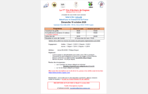 Concours salle Cognac 18 octobre 2026
